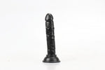 Power Escorts - BR100 - Rocket John 5,5'' Realistic Dildo - 5,5 Inch / 14 CM - Black