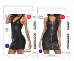 Body Pleasure - TL105 - Wet Look Dress - One Size Fits Most