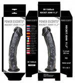 Power Escorts - BR156 Black - Rocket John 11,2'' - Mega Realistic Dildo - 11,2 Inch / 28,5 CM