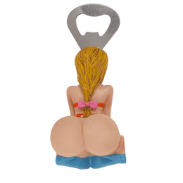 Kinky Pleasure - OB168 - Bottle Opener - Squeezy Bum - Blond Hair Backside