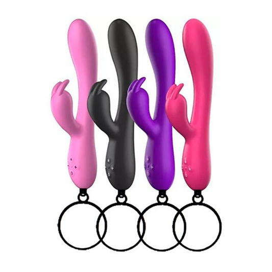 Kinky Pleasure - DS073 - Keychain - Vibrator Massage Wand – Mini & Powerful - 1 Piece Mix