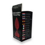 Power Escorts - BR313 - Princess Plug -  Remote Rose Design Plug - USB Rechargeable - 10 Functions - Two Colors