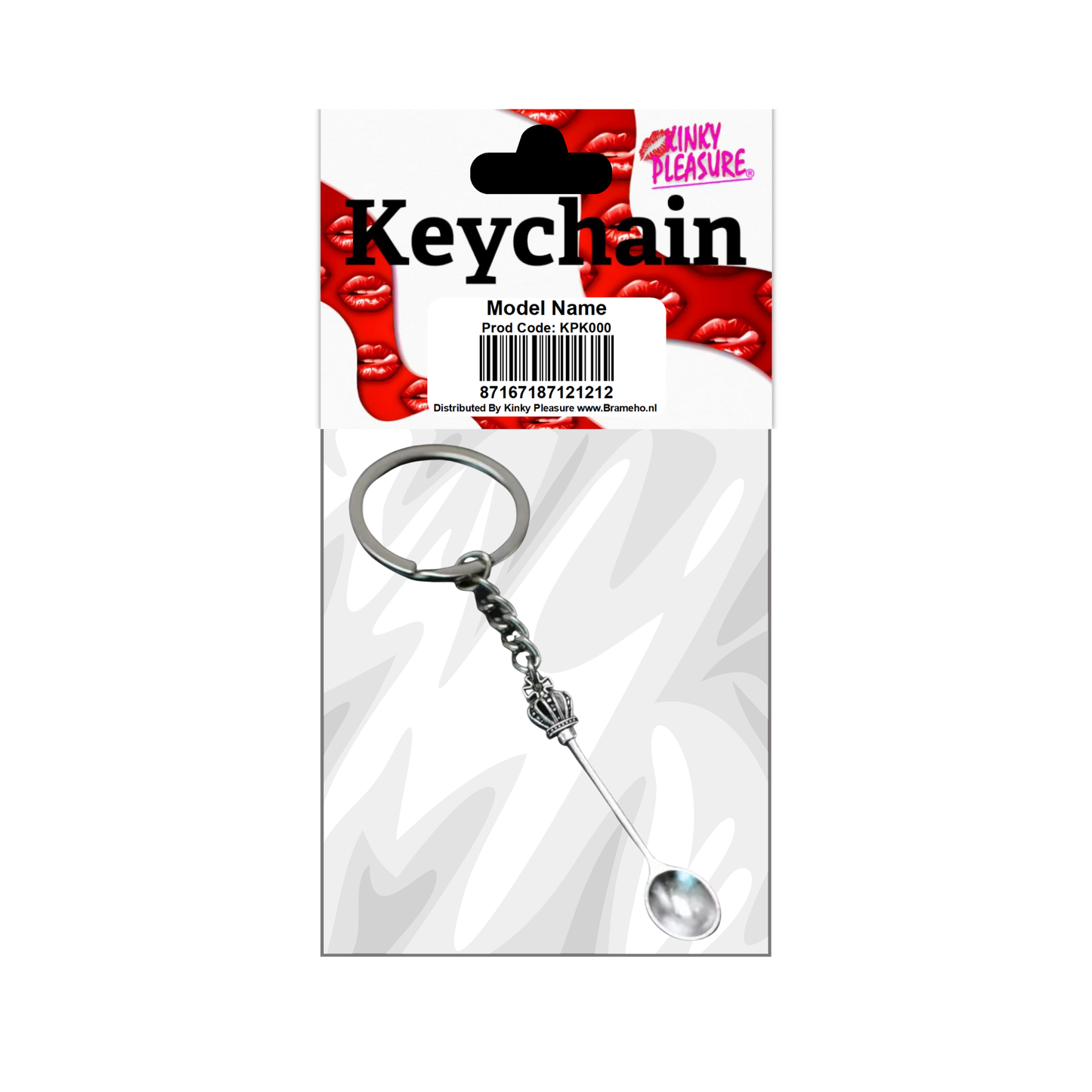 Kinky Pleasure - KPK016 - Keychain - Mini Shovel With Crown
