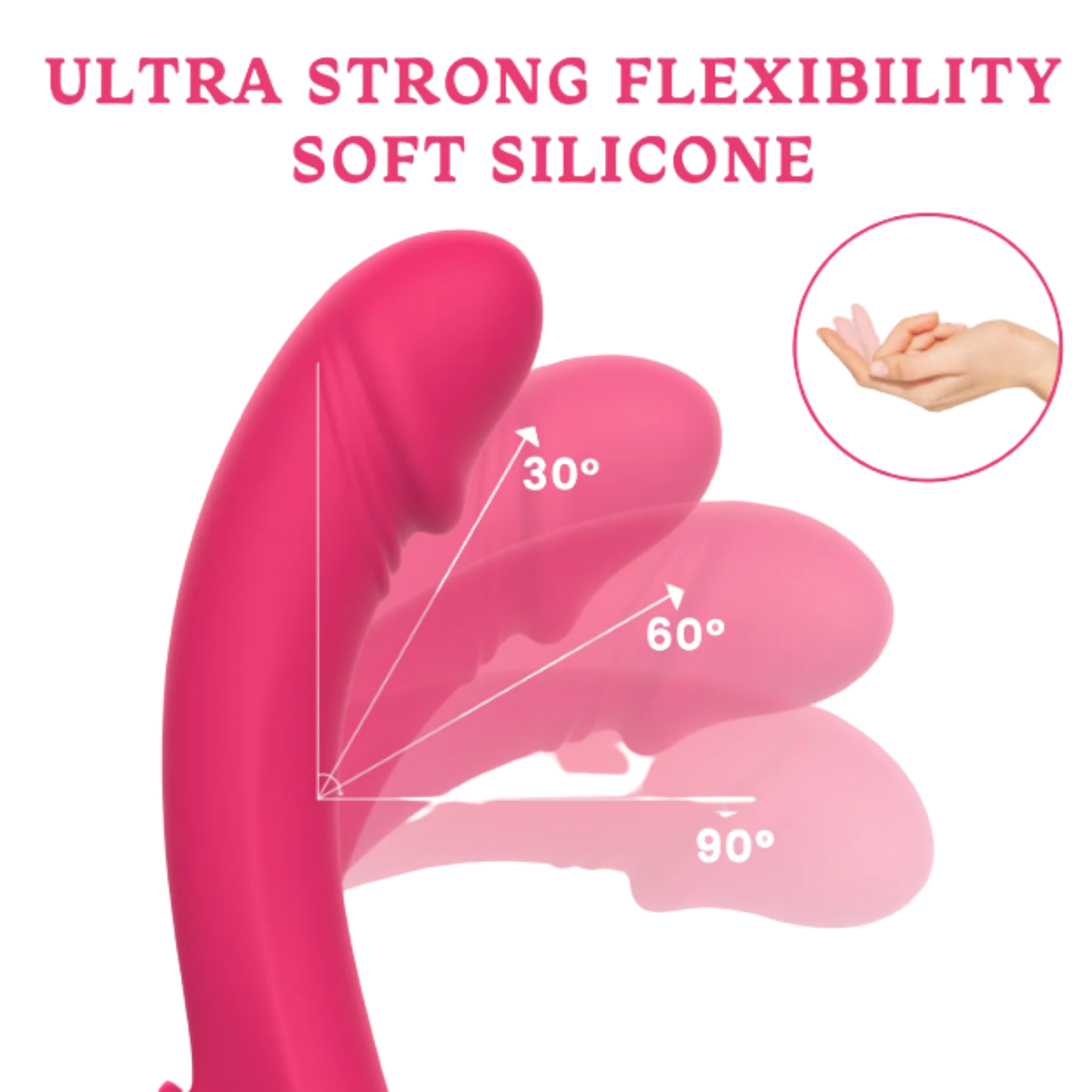 Kinky Pleasure - Model J - Vibey – Flexible G-Spot Vibrator USB Rechargeable