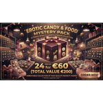 Kinky Pleasure - MYSTERY PACK - Erotic Candy & Food – 24 Pieces Surprise Selection