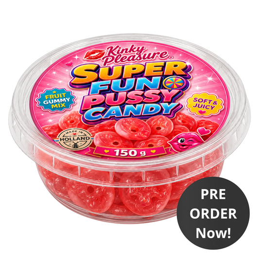 PRE ORDER - Kinky Pleasure - KPC003 - Pussy Gummy's Candy – Fruit Gummy Mix 150g