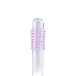 Power Escorts - BR339 - Textured Penis Sleeves – 2-Pack Pink Purple