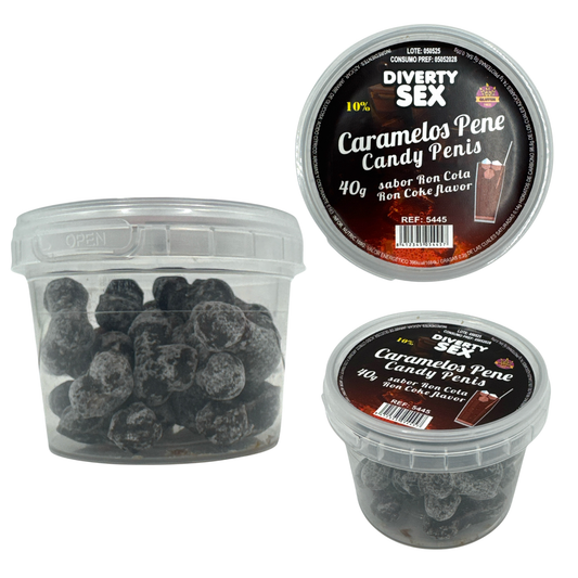 Kinky Pleasure - DS039 - Sexy Penis Candy Hard – Rum Cola Flavour
