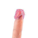 Power Escorts - BR339 - Textured Penis Sleeves – 2-Pack Pink Purple