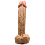 Power Escorts - BR158 Flesh - Rocket John 11,2'' - Mega Realistic Dildo - 11,2 Inch / 28,5 CM