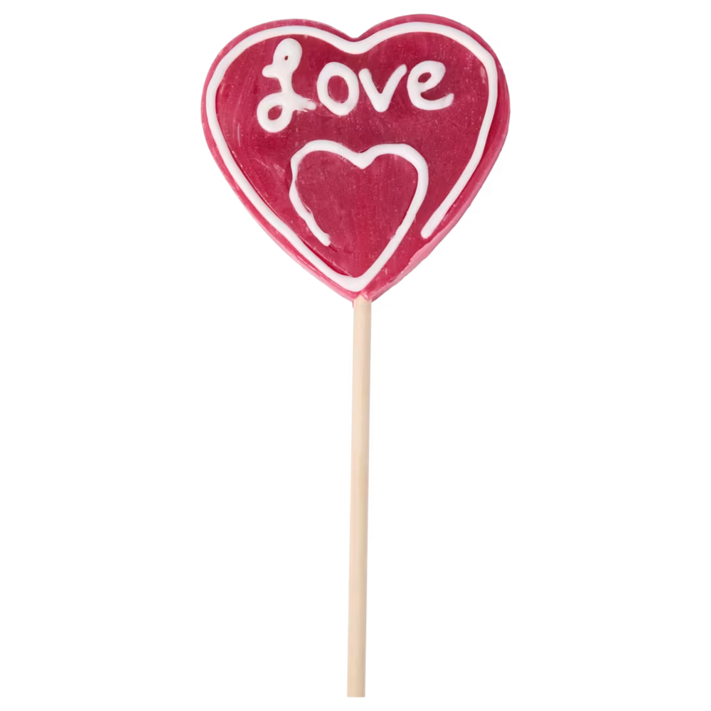 Kinky Pleasure – AC199 – Valentine Day Lolly Heart “I LOVE YOU” – Heart-Shaped Candy Lollipop