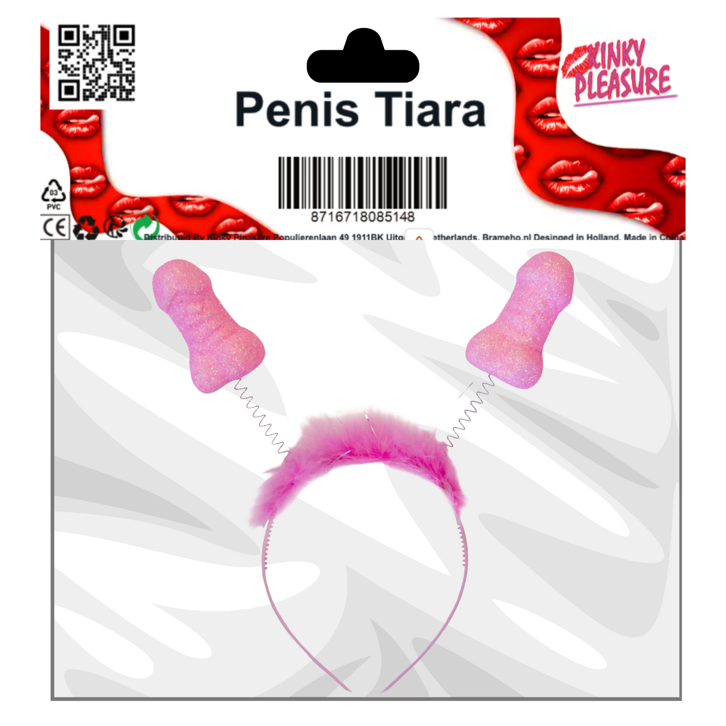 Kinky Pleasure - KP014 - Penis Tiara - Pink