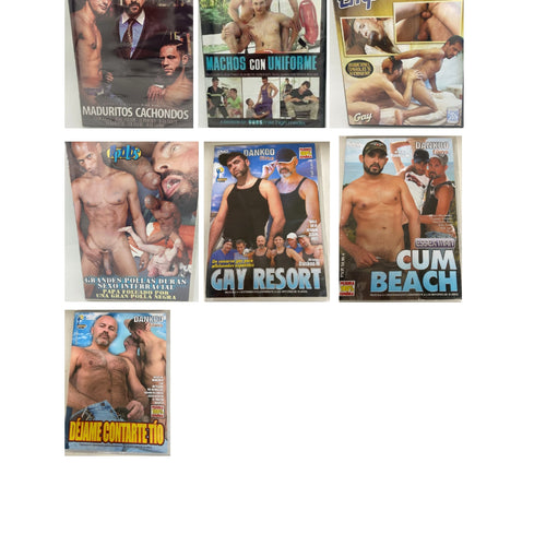 Gay Movie Saving Pack - 10 Titles - Assorted Adult DVD Collection