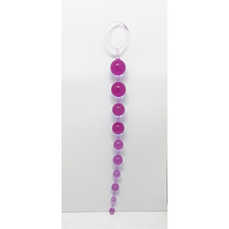 Trendy Deals - TD20036 - Oriental Anal Beads Purple 28 CM / 10.5 Inch - On Blister