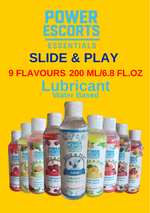 Power Escorts - DR07 - Strawberry Water-Based Lubricant 200ml – Slide & Play Personal Lube