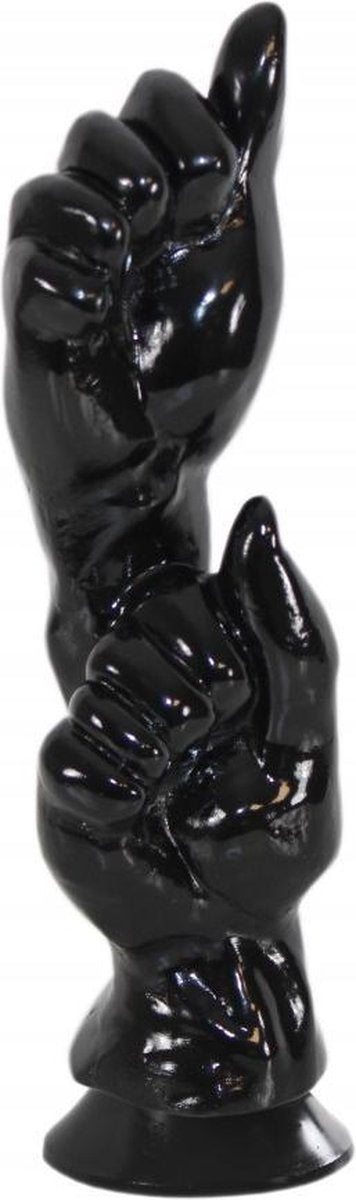 XXLTOYS - Mohan - Fist - Insertable length 32 X 9 cm - Black - Made in Europe