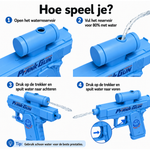 Kinky Pleasure - T290 - Prank Water Gun – Pink & Blue