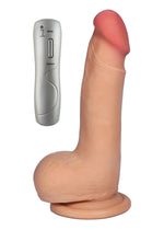 Boysoftoys Ares Loveclonex Ultra Realistic Vibrator - Cyber skin feels like real - Better then Silicone - 3 cm thick - 21-00001 - Suction Cup - Wired Remote - Flesh - 6 inch / 15 cm
