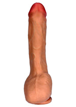 Boysoftoys - 21-00006 - Zeus - 9 inch/ 25 cm - Loveclonex - Ultra Realistic Vibrator - Cyber skin feels like real - 7 speed - Better then Silicone - 4,4 cm thick - Suction Cup - Rechargeable - Flesh