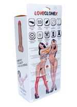 Boysoftoys - 21-00009 - Achilles - Loveclonex - Ultra Realistic Vibrator - Cyber skin feels like real - Better then Silicone - 5-7 cm thick - Suction Cup - Wired Remote - Flesh - 7.5 inch / 19 cm