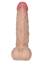 Boysoftoys - 21-00009 - Achilles - Loveclonex - Ultra Realistic Vibrator - Cyber skin feels like real - Better then Silicone - 5-7 cm thick - Suction Cup - Wired Remote - Flesh - 7.5 inch / 19 cm