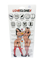 Boysoftoys ATENA vibrating Strap On  6,5 inch / 16,5cm - Loveclonex - 21-00013 - Ultra Realistic Strap on  - 7 speed - Cyber skin feels like real - Better then Silicone - 3,5 cm thick - Flesh