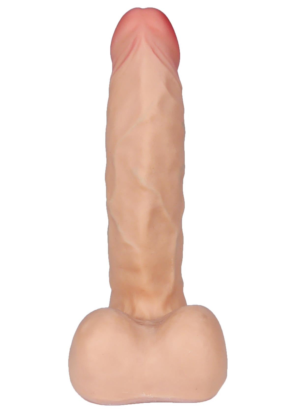 Bossoftoys - 21-00020 - Helios - Loveclonex - Ultra Realistic Dildo - Cyber skin feels like real - Better then Silicone - 4,8 cm thick - Suction Cup - Flesh - 8 inch / 23 cm