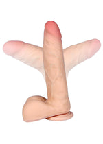 Boysoftoys Asklepios Loveclonex Ultra Realistic Dildo - Cyber skin feels like real - Better then Silicone - 4,8 cm thick - Suction Cup - Flesh - 8 inch / 23 cm - 21-00021