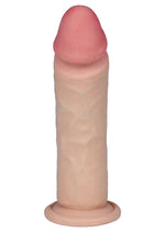 Bossoftoys Potos Ultra Realistic Dildo - Love clone X - 21-00027 - Cyber skin feels like real - Better then Silicone - 4,8 cm thick - Suction Cup - Flesh - 7 inch / 17,5 cm
