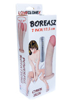 Boysoftoys Boreasz Loveclonex Ultra Realistic Vibrator - Cyber skin feels like real - Better then Silicone - 5-7 cm thick - Suction Cup - 7 inch / 17.5 cm - 21-00028