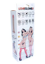 Boysoftoys - 21-00031 - Uranos - Loveclonex - Ultra Realistic Vibrator - Ultra Realistic Vibrator - Cyber skin feels like real - Better then Silicone - 5-7 cm thick - Suction Cup - Wired Remote - Flesh - 7 inch / 17.5 cm