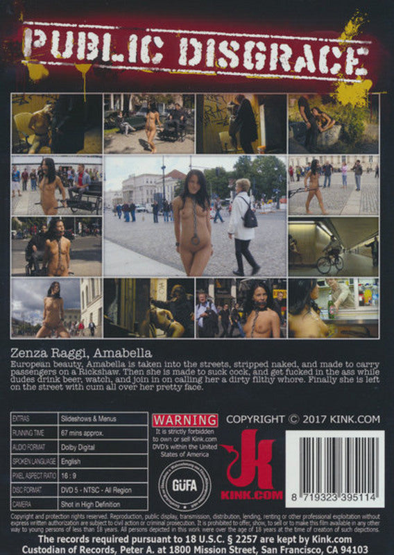 DVD - Public Disgrace - Ride The Pony