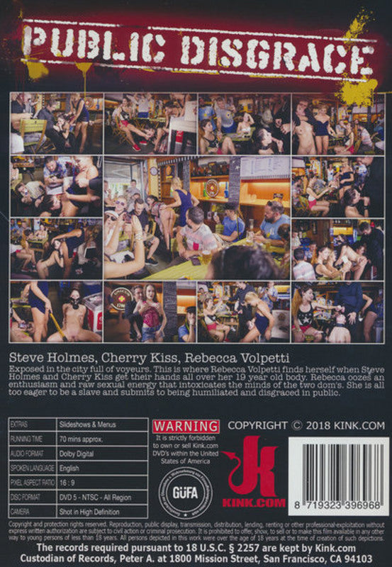 DVD - Public Disgrace - Young And Vulnerable