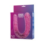 Power Escorts - BR336 Pink- Double Dong – 29 cm / 11.4 Inch - Realistic Double Dildo