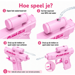 Kinky Pleasure - T290 - Prank Water Gun – Pink & Blue
