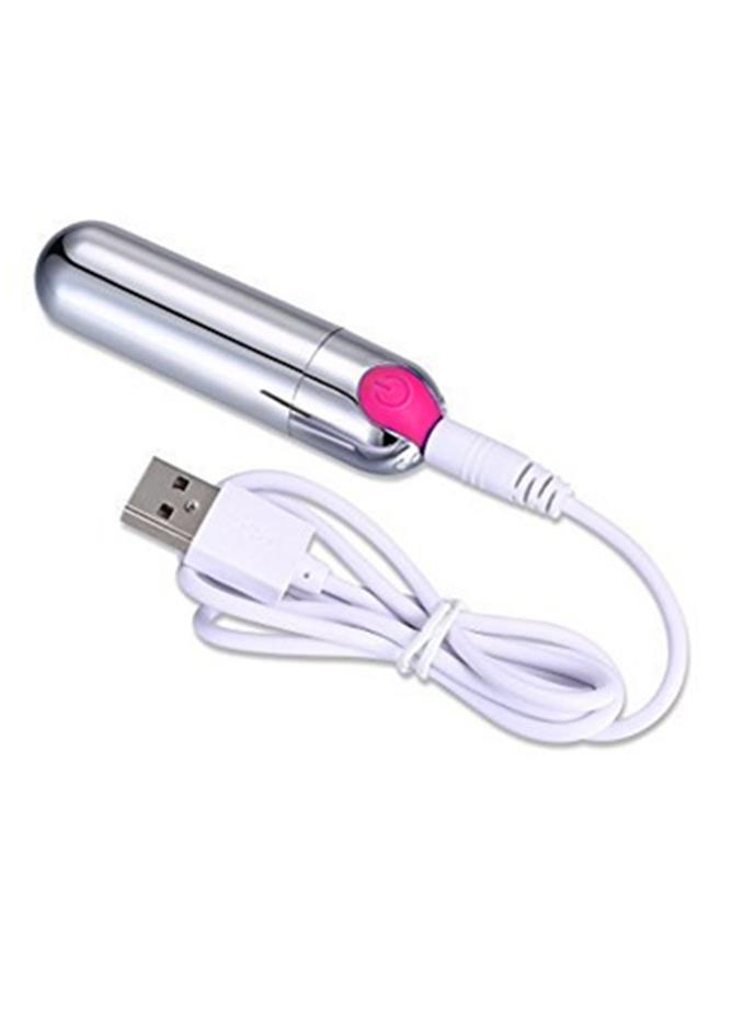 Bossoftoys Rechargeable Bullet - 10 function - Pink - 22-00017