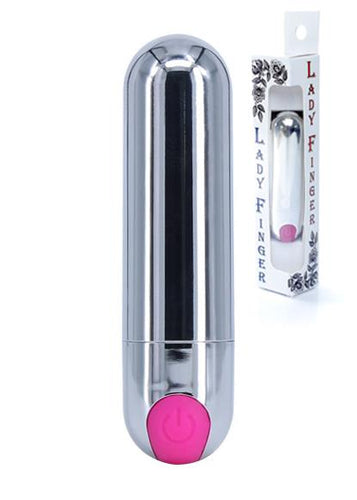 Boysoftoys Rechargeable Bullet - 10 function - Pink - 22-00017