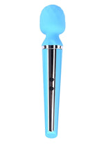 Boysoftoys - 22-00020 - Genius Luxury Wand massager - 10 Function - 31,5 cm - Blue with rose gold - Rechargeable - Colour window box