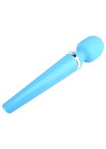 Boysoftoys - 22-00020 - Genius Luxury Wand massager - 10 Function - 31,5 cm - Blue with rose gold - Rechargeable - Colour window box