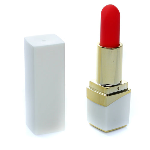 Boysoftoys - 22-00023 - Lipstick Vibrator - Rechargeable - White housing - Colour box