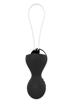 Boysoftoys - 22-00025 - Vibrating Kegel Balls - Silione - total length 8 cm -  dia 3/3,5 cm - 10 function Remote Control - Rechargeable- colour windowbox