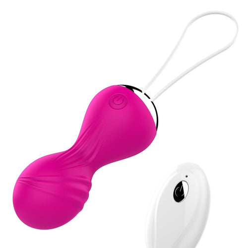 Boysoftoys Vibrating Kegel Balls - Remote Control - Rechargeable - Pink - 22-00027