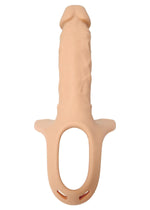 Boysoftoys Hollow strap on - Super Hero - Silicone - Dick length 16,5 cm - dia 4,5 cm - total length 24,5 cm - 22-00028