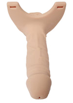 Boysoftoys Hollow strap on - Super Hero - Silicone - Dick length 16,5 cm - dia 4,5 cm - total length 24,5 cm - 22-00028