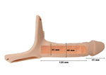 Boysoftoys Hollow strap on - Super Hero - Silicone - Dick length 16,5 cm - dia 4,5 cm - total length 24,5 cm - 22-00028