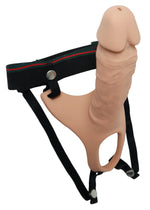 Boysoftoys Hollow strap on - Super Hero - Silicone - Dick length 16,5 cm - dia 4,5 cm - total length 24,5 cm - 22-00028