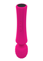 Boysoftoys - 22-00029 - Power wand Massager - Rechargeable - Silicone - 10 Function - Pink - Colour Box