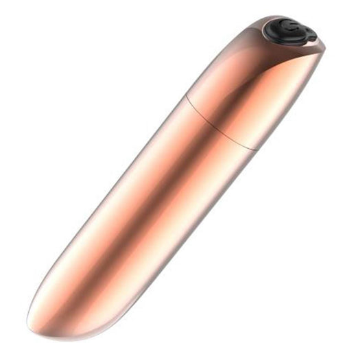Boysoftoys - 22-00048 - Powerful Bullet Vibrator - USB rechargeable - 20 Functions - Gold