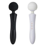 Boysoftoys Ultra Big size Wand massager - Enormous Size - 35 cm - Head size 7,7 cm - Black - Rechargeable - 22-00010