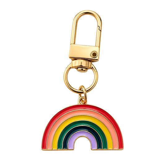 Kinky Pleasure - KPK073 - Rainbow Keychain – Pride Theme Metal Design